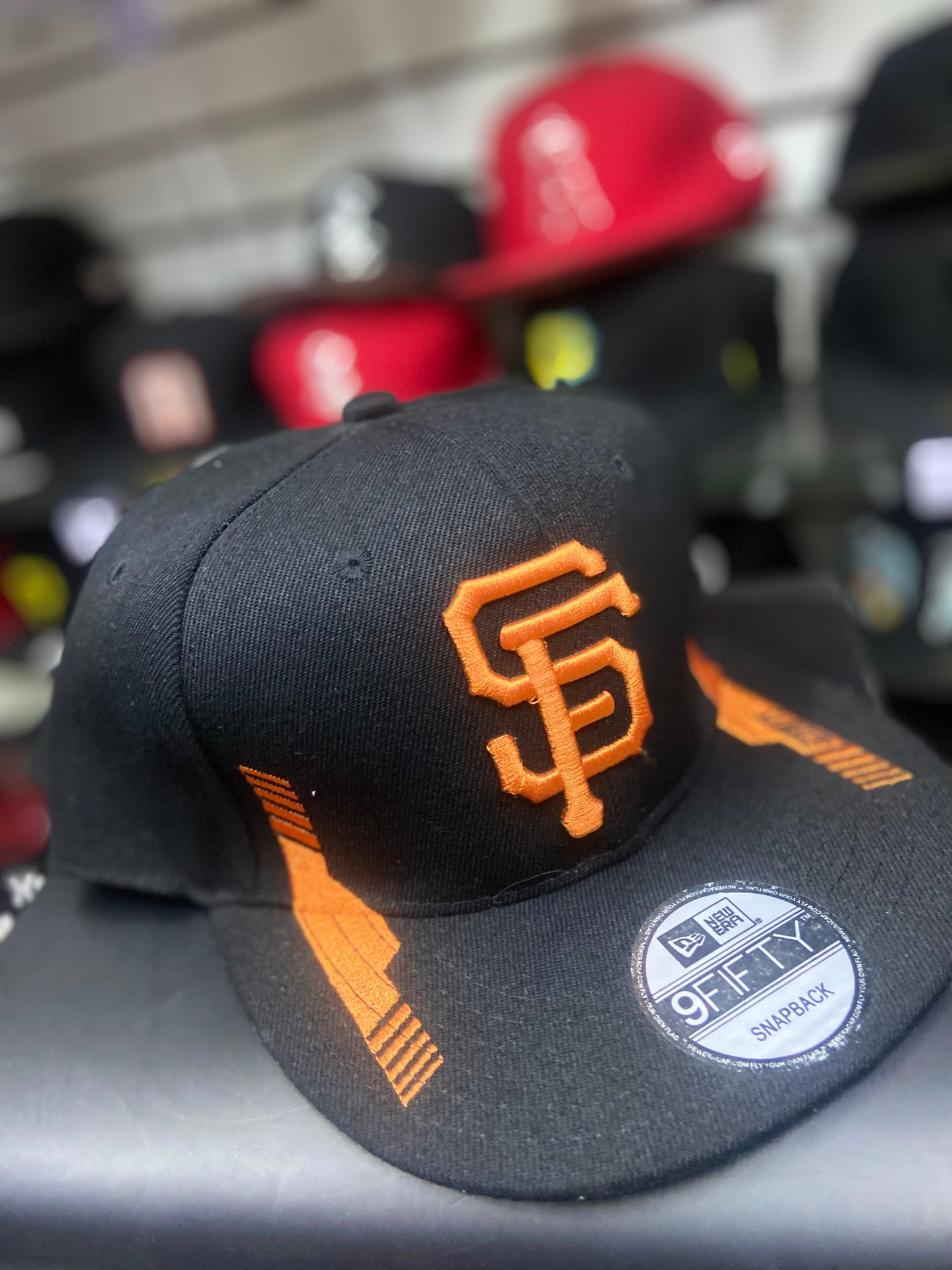 Gorra 9Fifty Snapback - San Francisco Giants Black &amp; Orange Edition