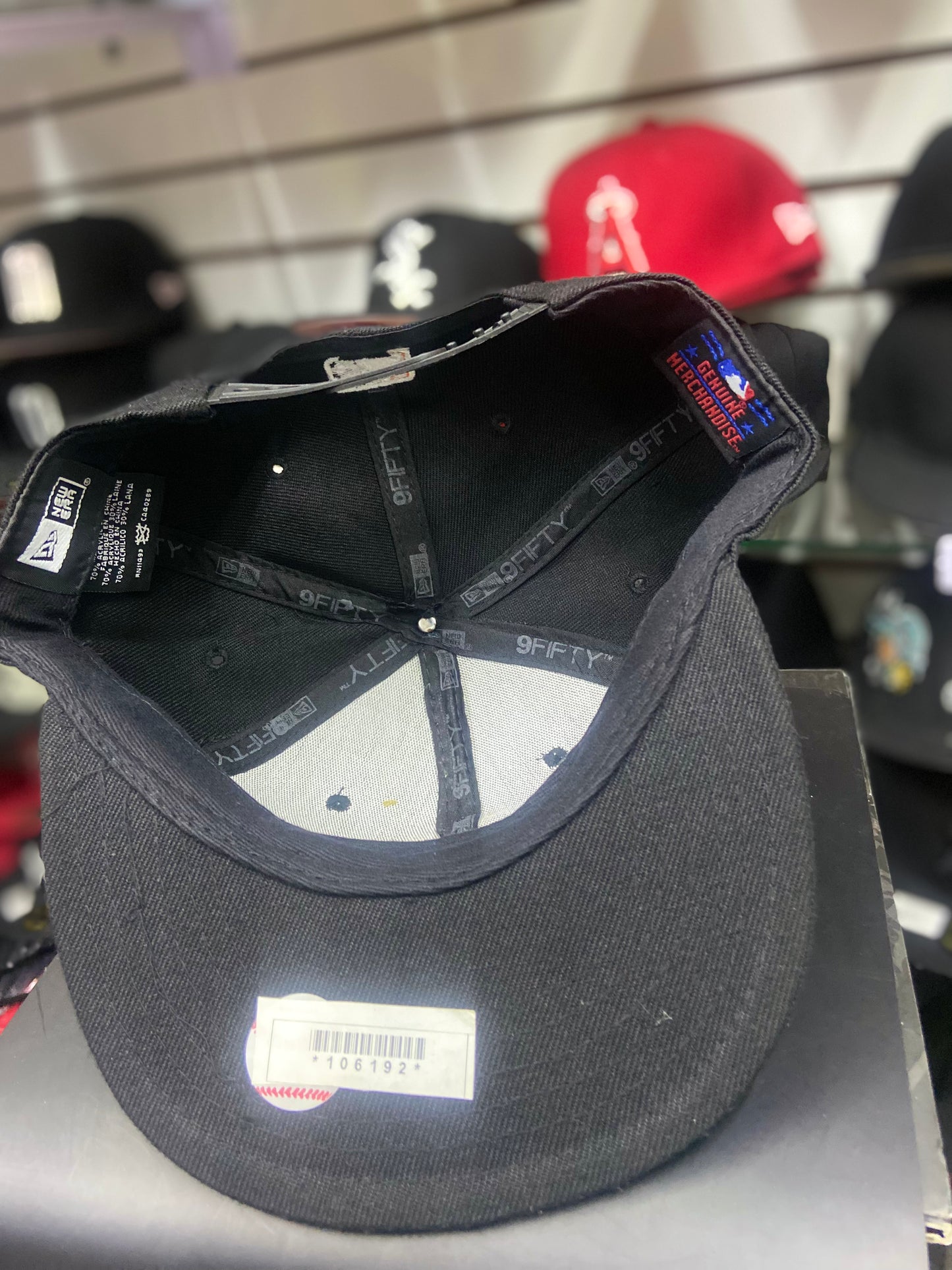 Gorra 9Fifty Snapback - San Francisco Giants Black &amp; Orange Edition
