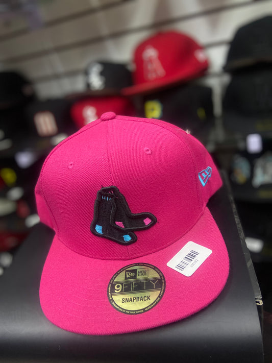 Gorra 9Fifty Snapback - Boston Red Sox Black &amp; Pink Edition