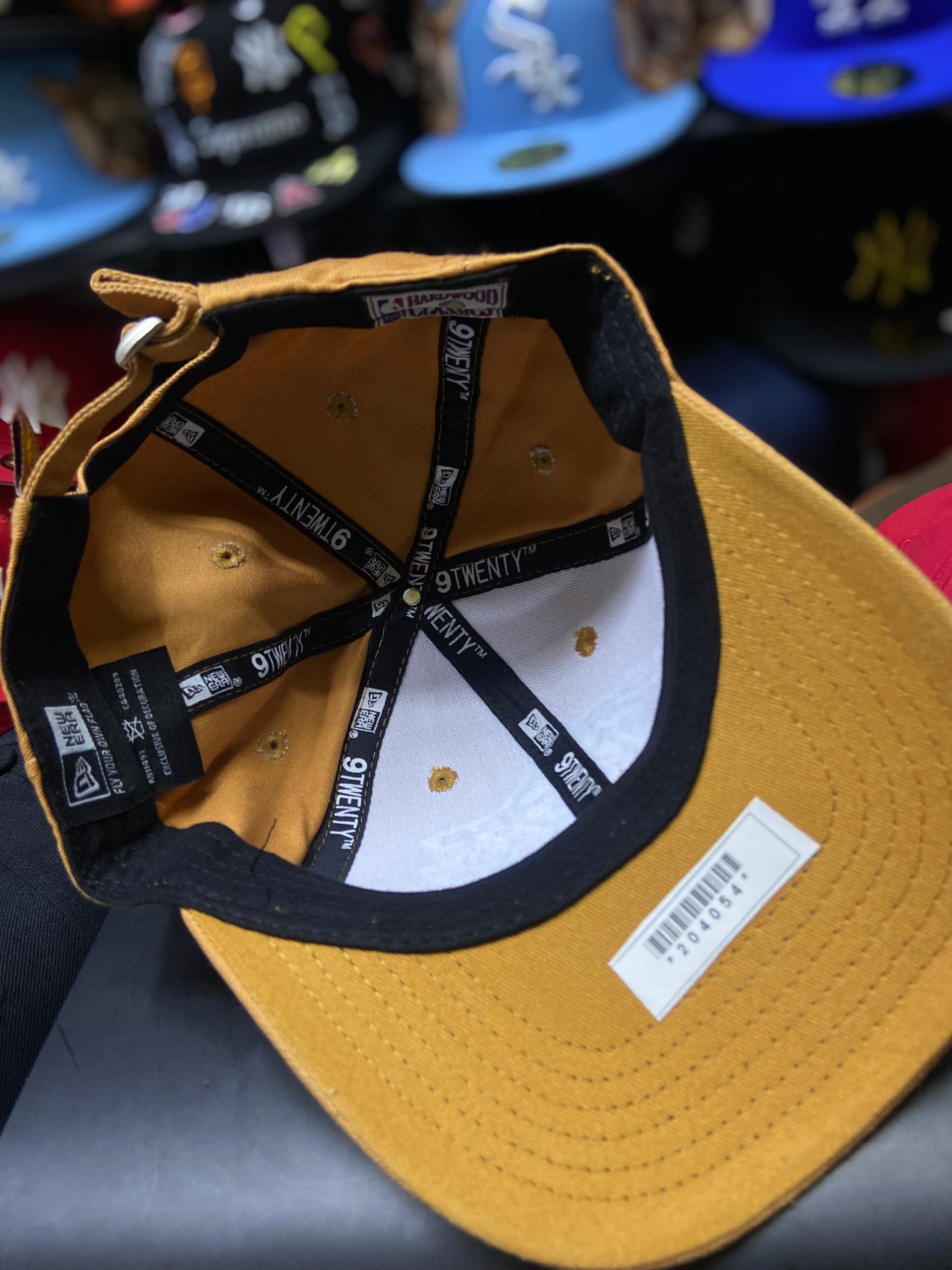 💜💛 Gorra 9TWENTY Los Angeles Lakers – Mostaza/Púrpura 💛💜