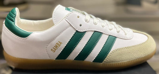 TENIS NACIONAL TIPO ADIDAS SAMBA BLANCO-VERDE